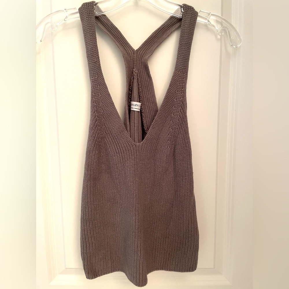 Bailey 44 summer sweater with slit in back